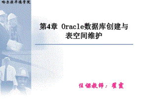第04章oracle數(shù)據(jù)庫創(chuàng)建與表空間維護(hù)-免費(fèi)閱讀