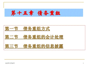 債務(wù)重組培訓(xùn)課件(ppt 85頁(yè))-免費(fèi)閱讀