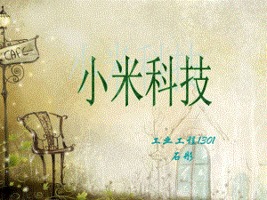 小米手機(jī)的發(fā)展之路(文件)