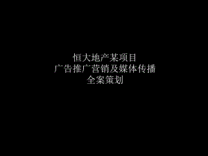 某地產項目廣告推廣營銷與媒體傳播策劃案-閱讀頁