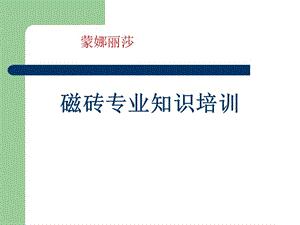 磁磚專業(yè)知識(shí)培訓(xùn)-資料下載頁(yè)