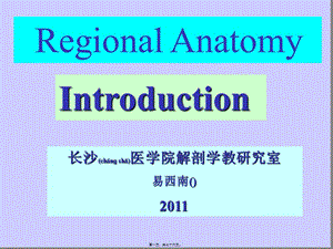 2022年醫(yī)學(xué)專題—局解緒論及顱部2011(存儲(chǔ)版)