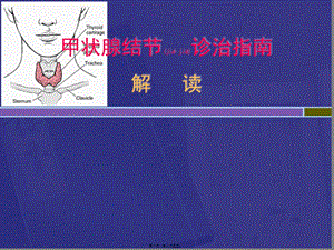 2022年醫(yī)學(xué)專(zhuān)題—甲狀腺結(jié)節(jié)診治指南(專(zhuān)業(yè)版)