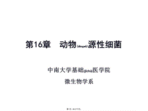 2022年醫(yī)學(xué)專題—第16章動物源性細(xì)菌三體19-21章-預(yù)覽頁