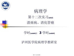 2022年醫(yī)學(xué)專(zhuān)題—實(shí)習(xí)12-潰瘍病、消化管癌(參考版)