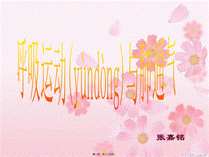 2022年醫(yī)學(xué)專題—呼吸運動與肺通氣-免費閱讀