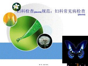 2022年醫(yī)學(xué)專題—婦科檢查規(guī)范;婦科常見病檢查(更新版)