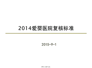 2022年醫(yī)學(xué)專題—愛嬰醫(yī)院復(fù)核標(biāo)準(zhǔn)(文件)