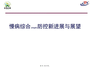 2022年醫(yī)學(xué)專題—慢病綜合防控新進(jìn)展與展望-wenkub