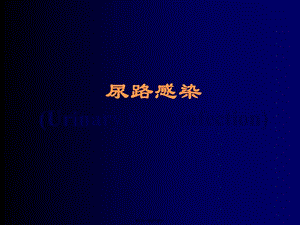 2022年醫(yī)學(xué)專題—尿路感染ppt概述(存儲(chǔ)版)