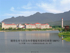 2022年醫(yī)學(xué)專題—硼替佐米與周圍神經(jīng)病變(文件)
