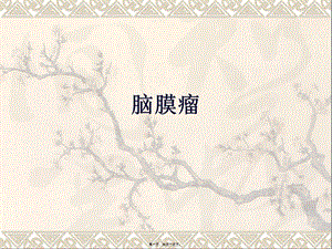 2022年醫(yī)學(xué)專題—腦膜瘤2017617-文庫吧