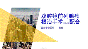 2022年醫(yī)學(xué)專題—腔鏡前列腺癌根治手術(shù)配合(參考版)