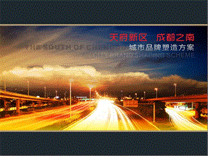 2013成都之南城市品牌推廣方案(完整版)