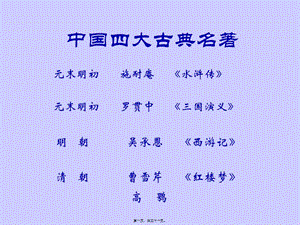 cyu魯提轄拳打鎮(zhèn)關(guān)西ppt重點精講(已改無錯字)