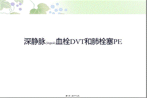 2022年醫(yī)學(xué)專題—肺栓塞ppt幻燈片(存儲(chǔ)版)