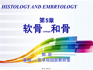 2022年醫(yī)學(xué)專題—第5章--軟骨和骨(存儲版)