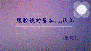 2022年醫(yī)學(xué)專題—腹腔鏡的基本認(rèn)識(shí)-文庫(kù)吧在線文庫(kù)