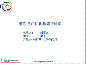 2022年醫(yī)學(xué)專題—縮短急門診化驗等待時間(存儲版)
