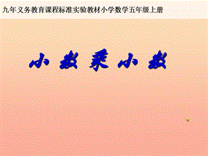 五年級數(shù)學(xué)上冊-56-小數(shù)乘小數(shù)(一)課件2-蘇教版-文庫吧在線文庫