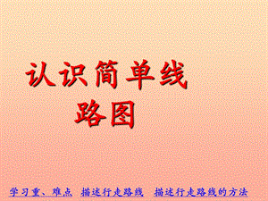 五年級數(shù)學上冊第1單元方向與路線認識簡單線路圖課件冀教版-展示頁