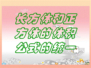 五年級數(shù)學下冊-33長方體和正方體的體積(第3課時)課件-新人教版-展示頁