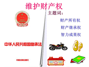 維護(hù)財(cái)產(chǎn)權(quán)課件-wenkub