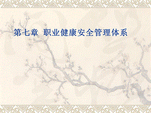 職業(yè)健康安全管理體系課件(ppt-77頁)(更新版)