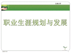 第十章;職業(yè)生涯規(guī)劃(更新版)
