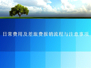 費(fèi)用報(bào)銷流程1(已改無錯(cuò)字)
