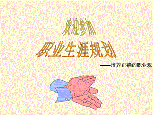 職業(yè)生涯規(guī)劃之培養(yǎng)正確的職業(yè)觀(更新版)