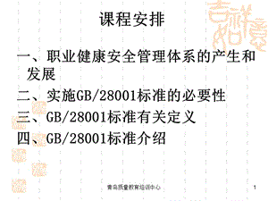職業(yè)健康安全管理(更新版)