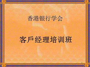 《客戶經(jīng)理培訓(xùn)班》ppt課件-預(yù)覽頁(yè)