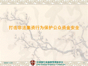 打擊非法集資行為保護公眾資金安全(留存版)