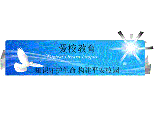 校園安全及防震減災主題班會課件(存儲版)