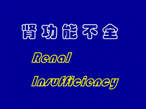 【新整理】腎功能不全(新)ppt課件-文庫吧在線文庫
