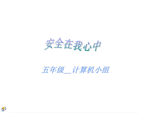 《安全在我心中》ppt課件-預(yù)覽頁