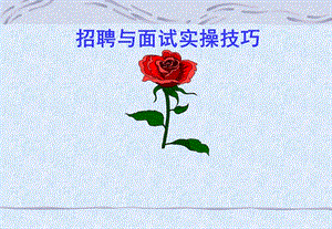 面試和招聘實(shí)操技巧-wenkub