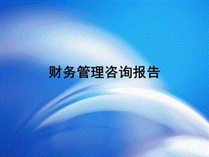 財(cái)務(wù)管理咨詢報(bào)告-文庫(kù)吧在線文庫(kù)