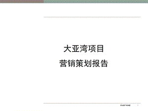 高端住宅項目營銷策劃報告-免費閱讀