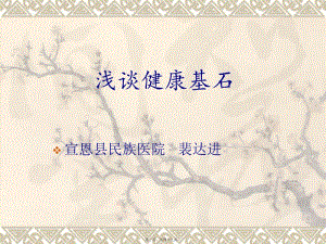 健康四大基石資料(文件)