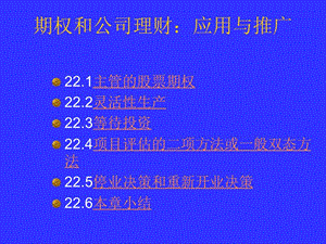 期權(quán)和公司理財(cái)-預(yù)覽頁