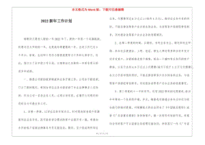 2022新年工作計(jì)劃-文庫(kù)吧
