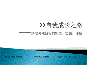 【推薦】績(jī)效考核目標(biāo)的制定、實(shí)施、評(píng)估培訓(xùn)PPT.pptx