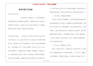 技術(shù)年度工作總結(jié)-閱讀頁
