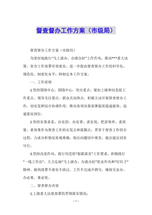 督查督辦工作方案(市級局)-展示頁
